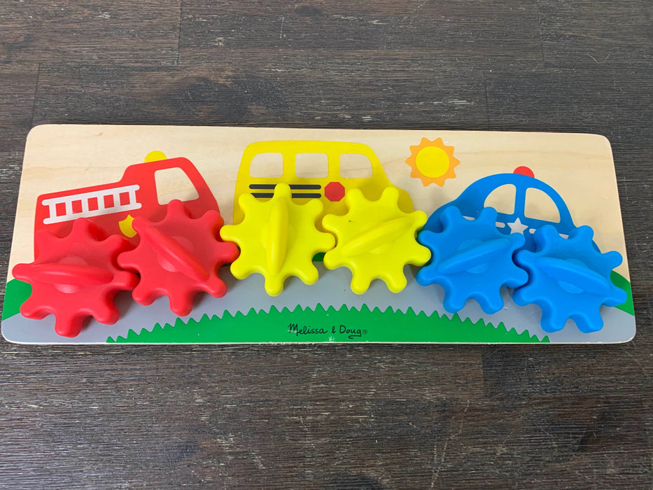 used Melissa & Doug Gear Puzzle
