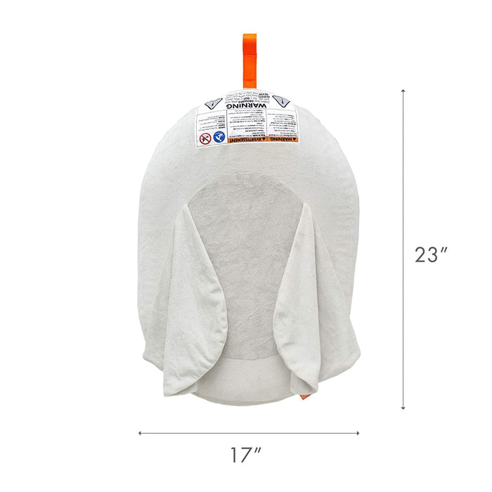 Shop Boon Puff+ Inflatable Bather, Grey at GoodBuy Gear