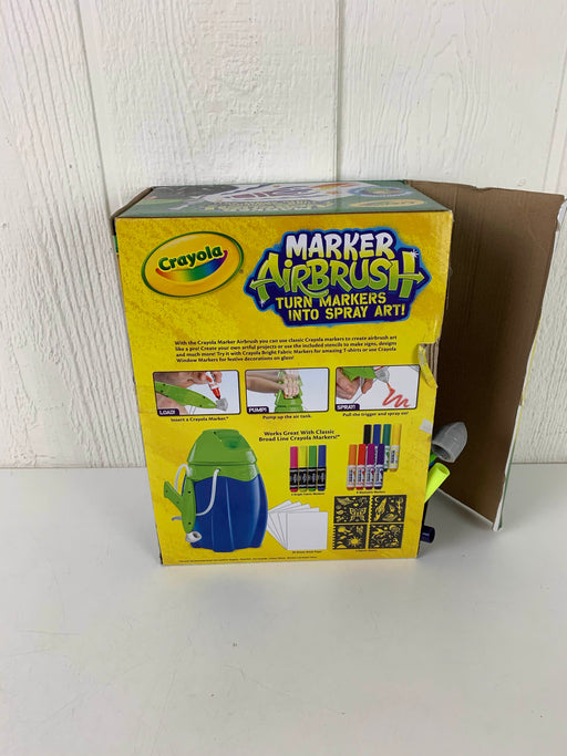 secondhand Crayola Marker Airbrush Set