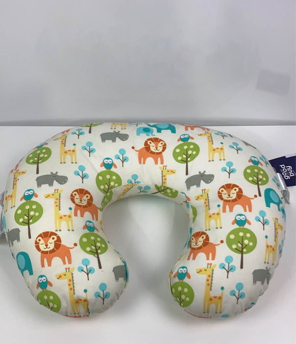 used Boppy Luxe Nursing Pillow, Neutral Jungle