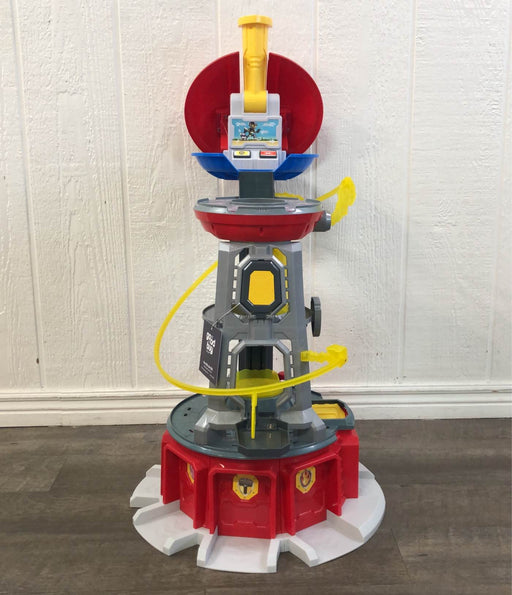 secondhand PAW Patrol Mighty Pups Super PAWs Lookout Tower Playset