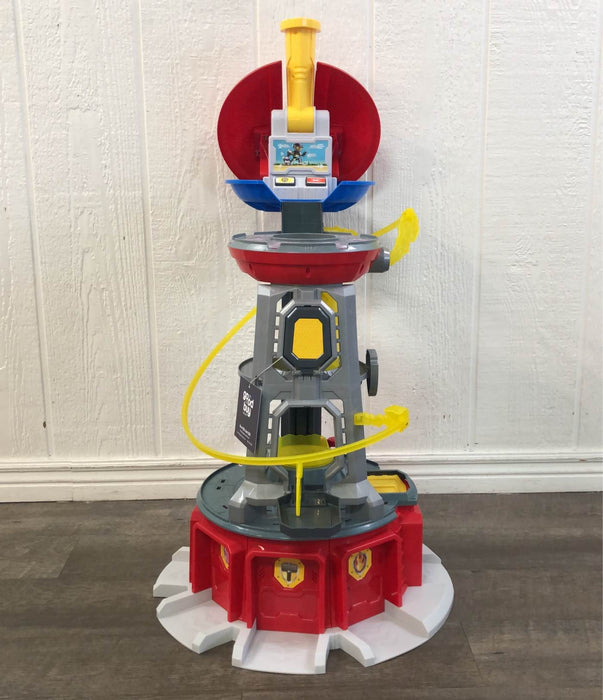 secondhand PAW Patrol Mighty Pups Super PAWs Lookout Tower Playset