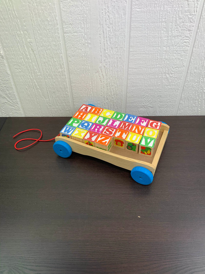 Alphabet Blocks With Wagon