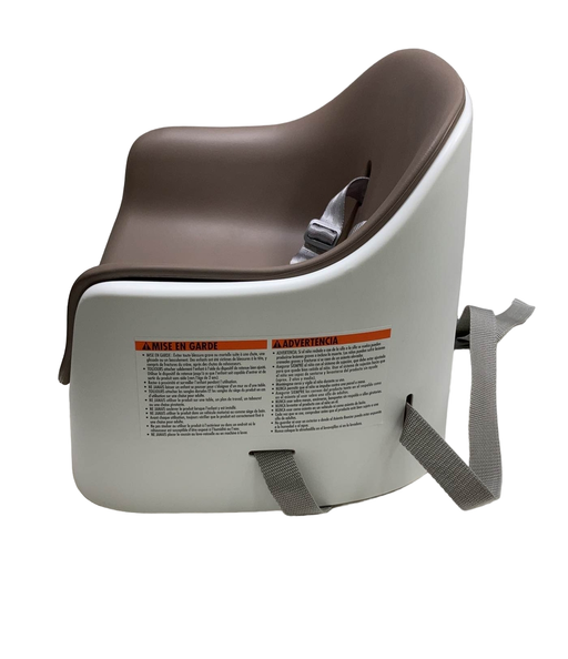 secondhand OXO Tot Nest Booster Seat With Straps, Taupe