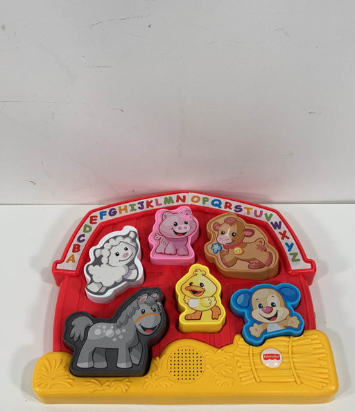 Shop Fisher Price Laugh & Learn Farm Animal Puzzle at GoodBuy Gear