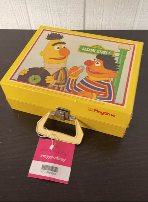 used Playtime Sesame Street Record Player