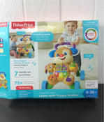 used Fisher Price Laugh & Learn Smart Stages Learn With Puppy Walker