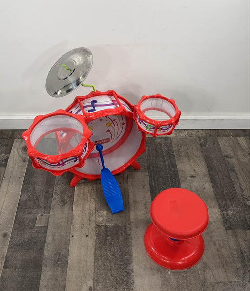 secondhand Fisher Price Big Bang Drumset