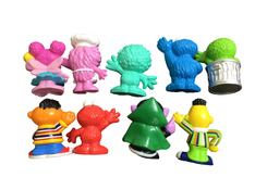 secondhand Sesame Street Figures