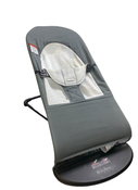 used BabyBjorn Bouncer Balance, Dark Grey/Grey, Black Frame