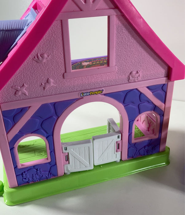 Shop Fisher Price Little People Musical Animal Zoo Train, & Pony Horse Stable at GoodBuy Gear