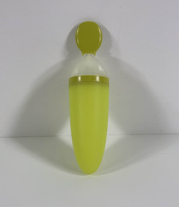 secondhand Boon Squirt Silicone Baby Food Dispensing Spoon, Green