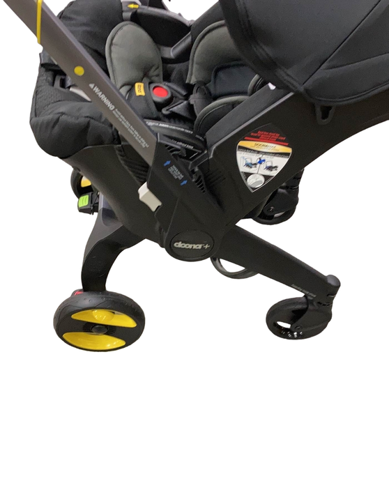 used Doona Infant Car Seat & Stroller Combo, 2023, Nitro Black