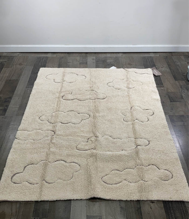 secondhand Lorena Canals Clouds RugCycle Washable Rug S 4' x 5' 3"