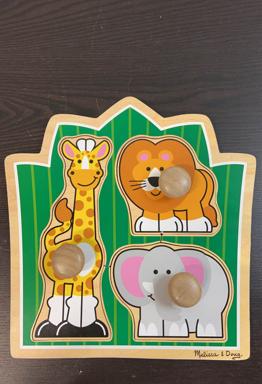 used Melissa & Doug Jumbo Knob Puzzle