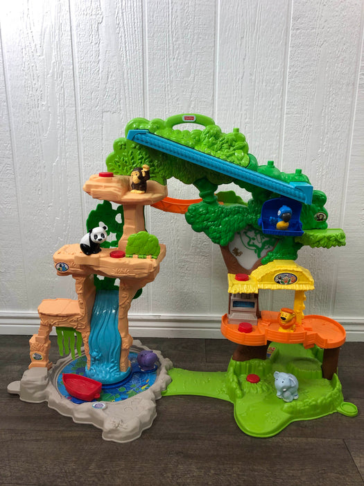 secondhand Fisher Price Share And Care Safari Playset