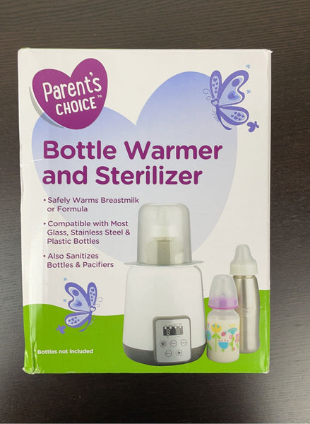 PARENTS CHOICE ELECTRIC BABY BOTTLE WARMER AND STERILIZER