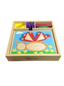 used Melissa & Doug Beginner Pattern Blocks