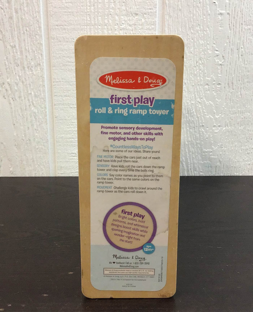 Melissa & Doug Roll And Ring Ramp Tower