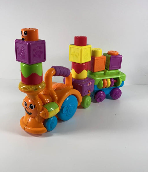 secondhand Fisher Price Stack ‘n Surprise Peek-a-Boo Choo Choo