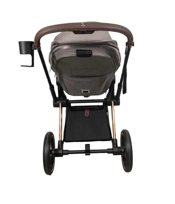 Cybex Priam4 Stroller, 2022, Soho Grey, Rose Gold