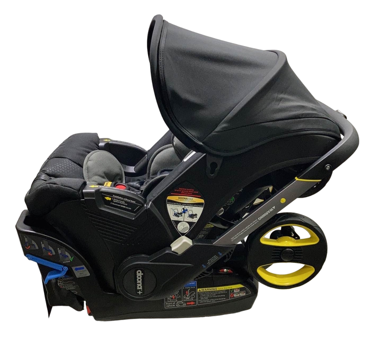 secondhand Doona Infant Car Seat & Stroller Combo, 2023, Nitro Black