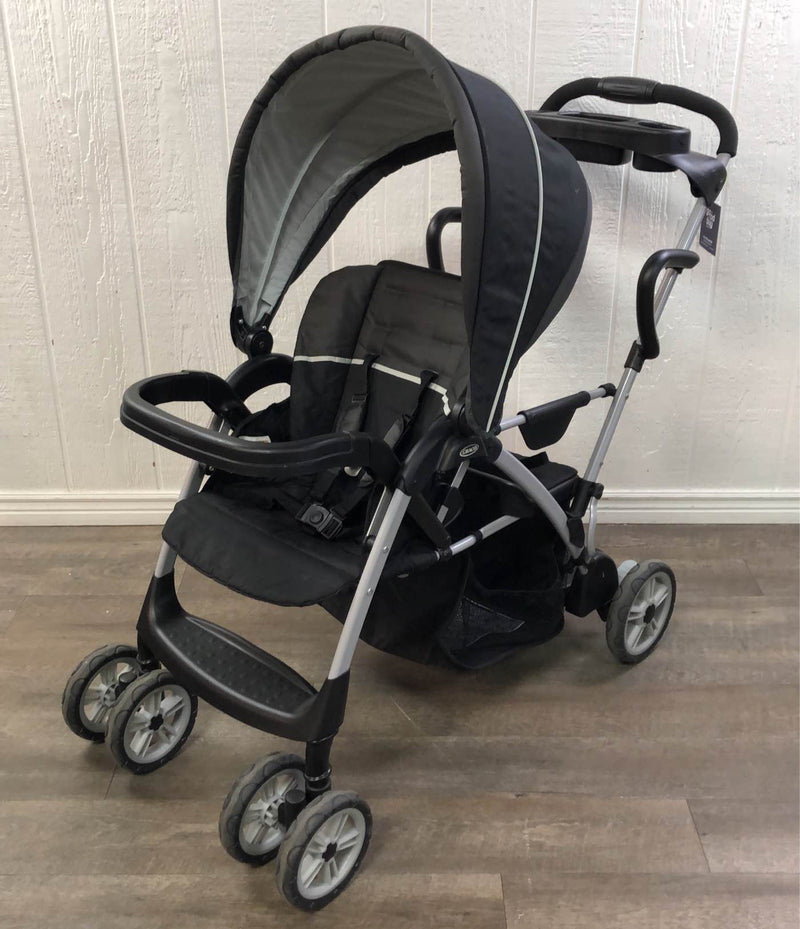 graco roomfor2 stand and ride stroller Graco RoomFor2 Stand And Ride Double Stroller, 2019