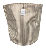 used Pehr Stripes Away Hamper, Pebble