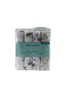 used Aden + Anais Essentials Cotton Muslin Swaddle, 4pk, Bear Necessities