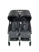 Shop Mompush Lithe Double Stroller, 2023, Black at GoodBuy Gear