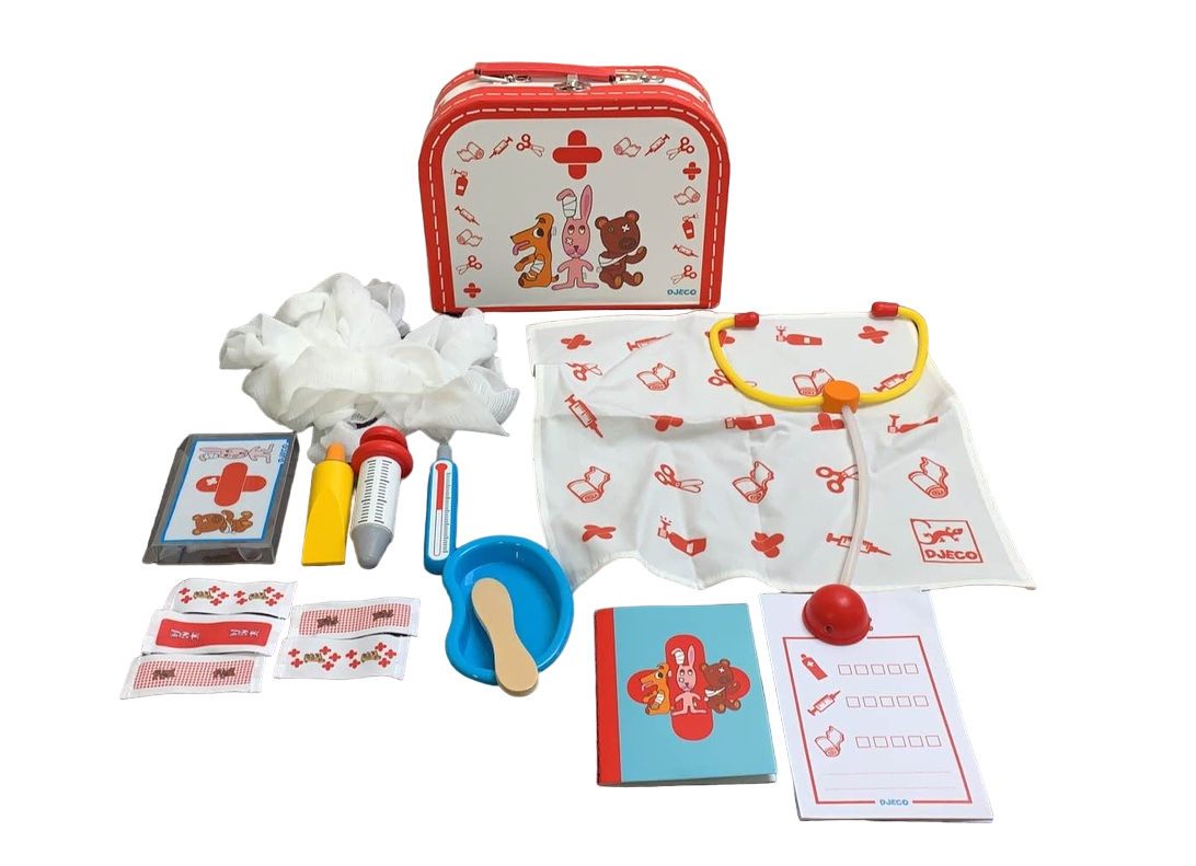 ⭐ Kit Docteur Pour Doudou – Bobodoudou Par Djeco – Jeu De Rôle Dès 4 Ans
