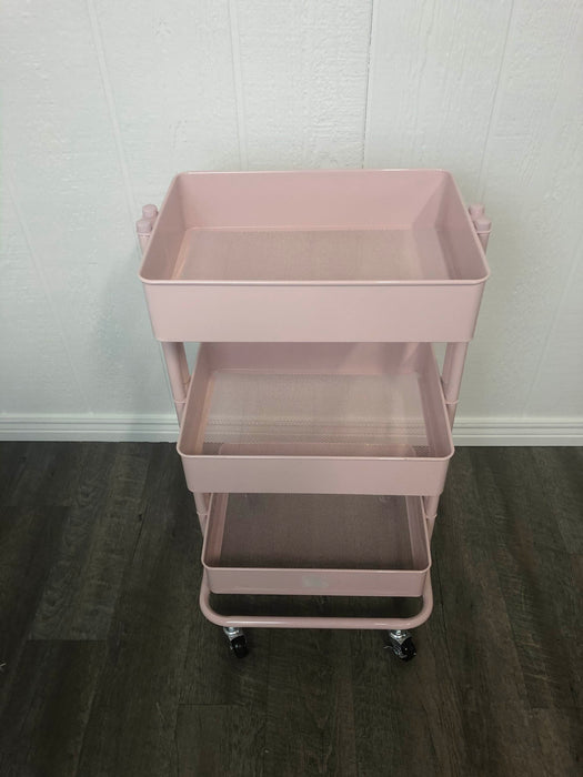 secondhand 3-Tier Rolling Cart