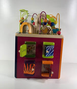 secondhand B. toys Zany Zoo Wooden Activity Cube