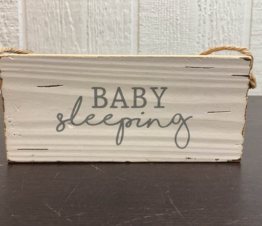 secondhand Baby Sleeping Sign