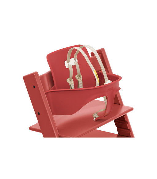 used Stokke Tripp Trapp Baby Set, Warm Red, Version 4 