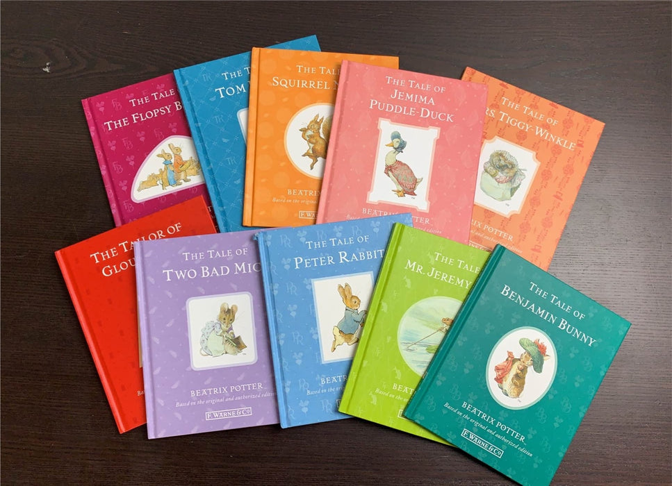 secondhand Beatrix Potter The Complete Peter Rabbit Library Box Set