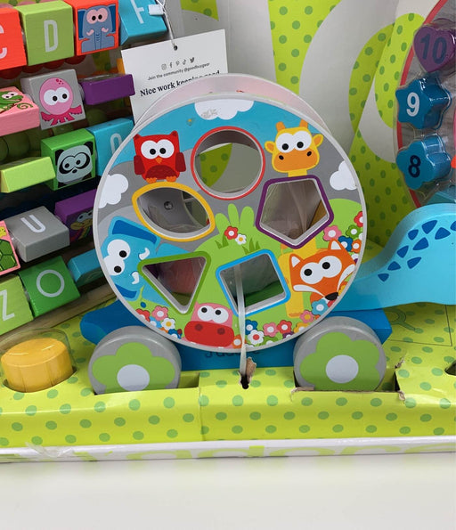 secondhand J'Adore 3-in-1 Gift Set with Abacus, Turtle Pull Toy and Clock