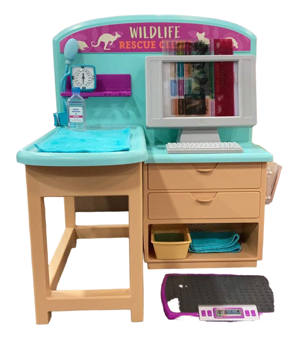 secondhand American Girl Kira’s Animal Exam Table