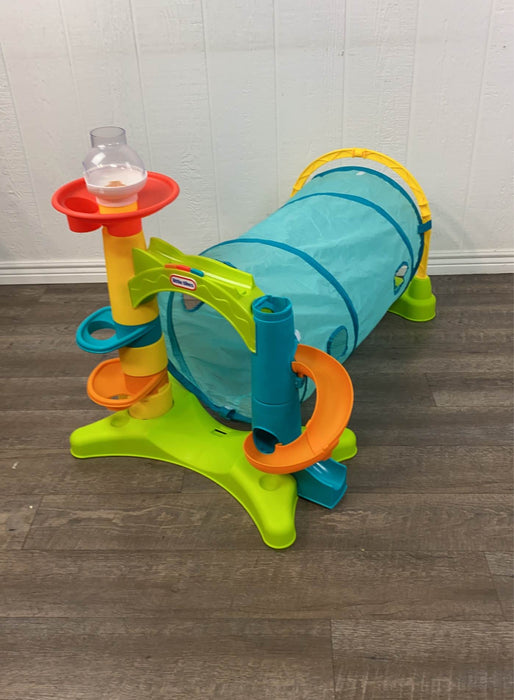 used Little Tikes Learn & Play 2 In 1 Activity Tunnel