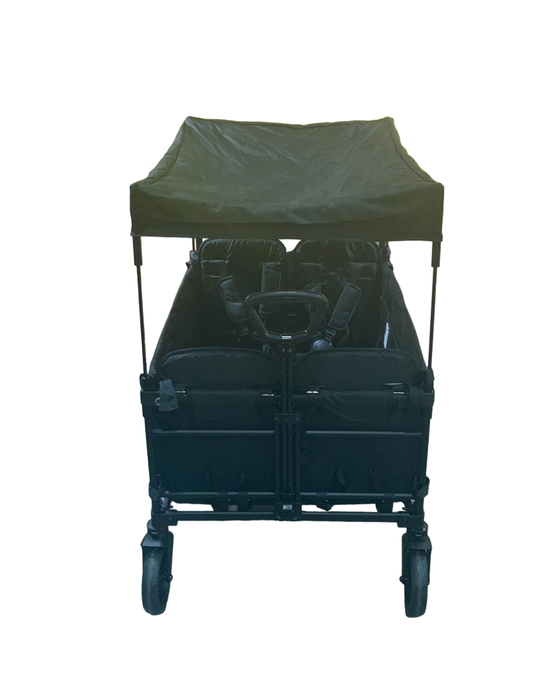 secondhand Wonderfold X4 Push & Pull Quad Stroller, Stealth Black, 2023