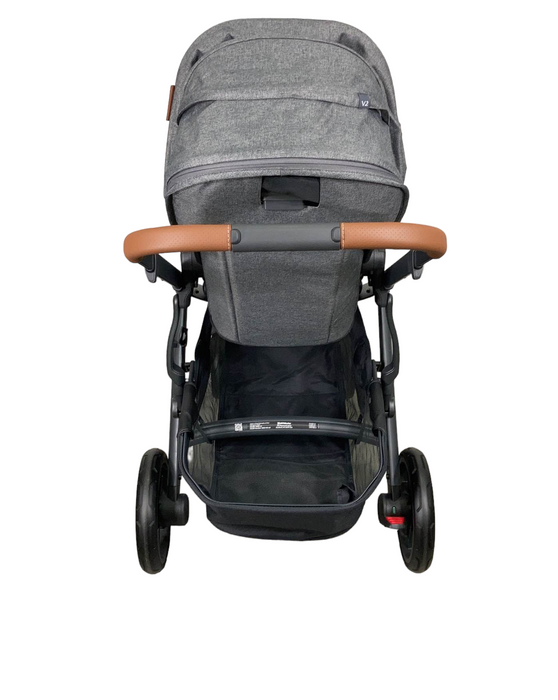 UPPAbaby VISTA V2 Stroller, Greyson (Charcoal Melange), 2022