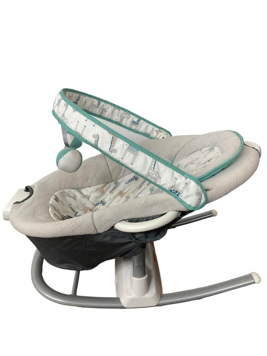 secondhand Graco Removable Bouncer Seat For Soothing System Gliding Baby Swing