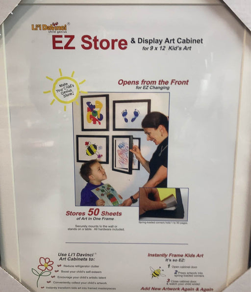 secondhand Li’l Davinci EZ Store & Display Art Cabinet, 8 1/2 x 11