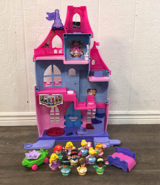 secondhand Fisher Price Little People Disney Princess, Magical Wand Palace