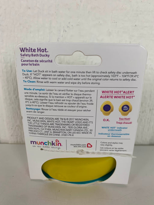 secondhand Munchkin Safety Bath Ducky