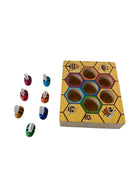 secondhand Wooden Bee Hive Matching Game