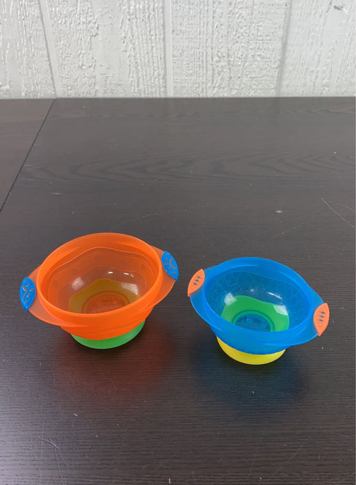 used Munchkin Stay-Put Suction Bowls 3 Pack