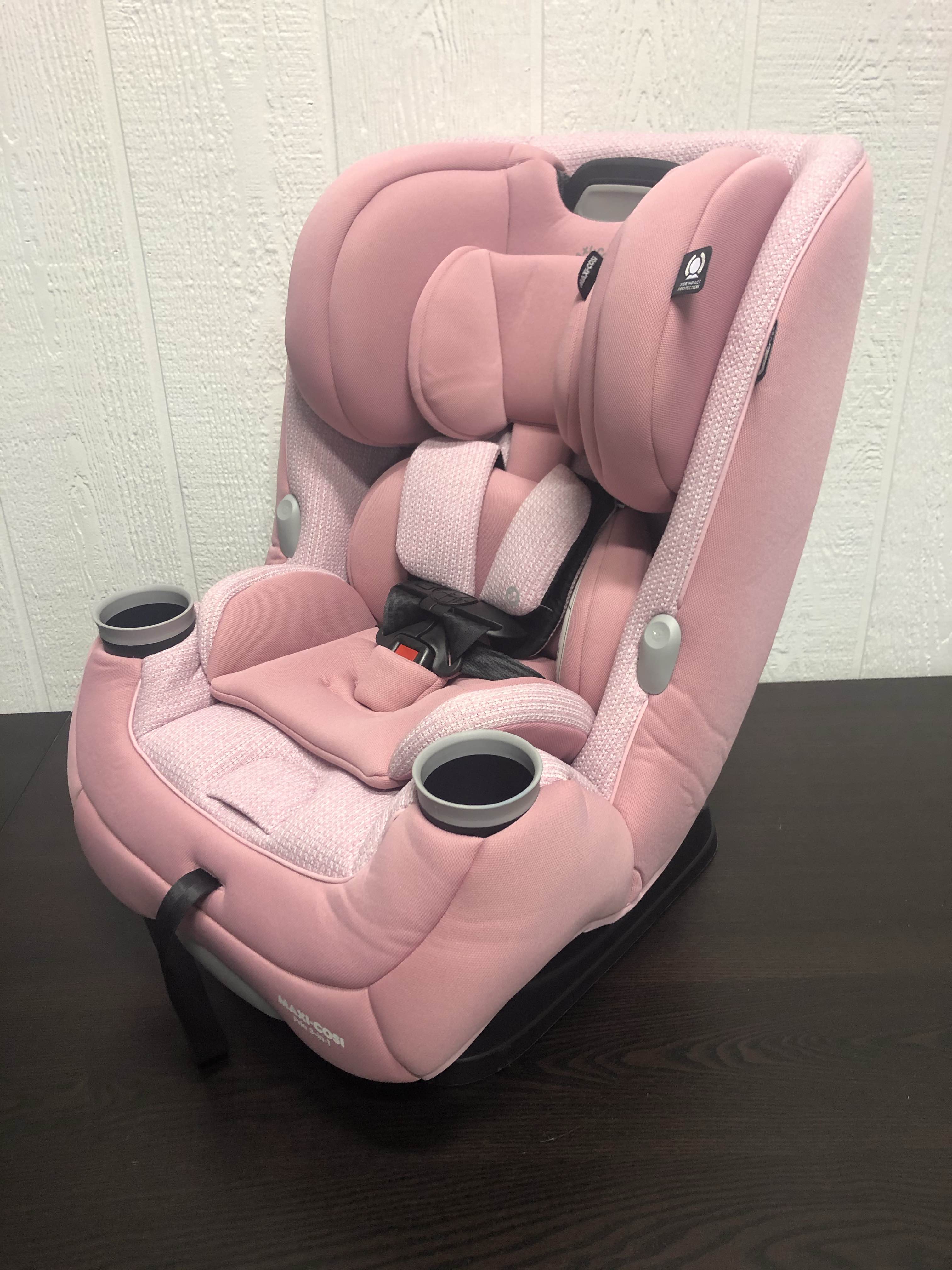 Maxi Cosi Pria All-in-One Convertible Car Seat Rose Pink Sweater