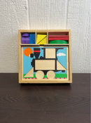 used Melissa & Doug Beginner Pattern Blocks