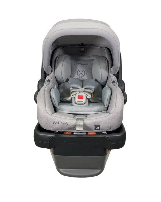 secondhand UPPAbaby MESA V2 Infant Car Seat, 2022, Stella (Grey Melange)